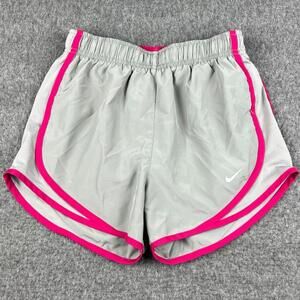 Nike Dri-FIT Women's Running Shorts Gray and Pink Sz XS